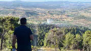 Demirci’de orman yangınına karşı büyük dayanışma: Alevler 3 saatte dindirildi