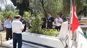 Karacasu’nun vefalı duruşu: Şehit Olcay Altun kabri başında anıldı