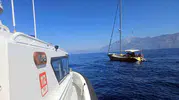 Fethiye açıklarında umuda yolculuk hüsranla bitti: 64 kişi yakalandı