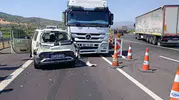 Aydın-Denizli yolunda tır dehşeti: Aynı aileden 3 kişi hastanelik oldu