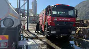 Söke'de sanayi bölgesinde alarm: Kağıt fabrikasındaki alevlere anında müdahale