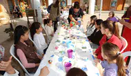 Kurşunlu Han’da çocuk şenliği: Minikler hem üretti hem eğlendi