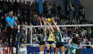 Binnaz Karakaya’da voleybol şöleni: Bodrum’un İncileri rakibine nefes aldırmadı