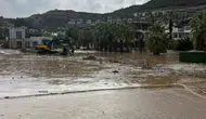 Bodrum'da kabus dolu sabah: Sağanak hayatı felç etti