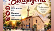 Bolvadinli gençler güne manevi bir başlangıç için saf tutuyor