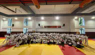 Salihli'de judo rüzgarı: 300 sporcu terfi heyecanı yaşadı