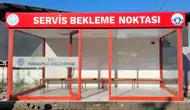Turgutlu'da duraklara hijyen dokunuşu: Ortak alanları koruma çağrısı