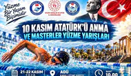 Aydın’da vefa kulaçları: Master yüzücüler Atatürk için buluşuyor