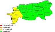Aydın'ın üç ilçesinde alarm verildi: Meteoroloji'den sağanak yağış uyarısı