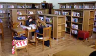 Aydın İl Halk Kütüphanesi’nde kitap rafları düzenleniyor: Üç günlük ara