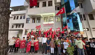 Menteşe’de gençlerden anlamlı yürüyüş: Hem şehitleri andılar hem Gazze’ye destek oldular