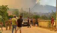 Fethiye’de orman yangını kabusu: İnlice Mahallesi boşaltılıyor