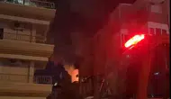 Didim’de gece yarısı paniği: Alevler apartmanı sarmadan söndürüldü