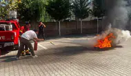 Muğla’da acil durum provası: İtfaiye ekipleri personeli yangına karşı eğitti