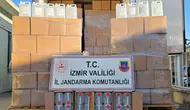 İzmir’de kaçak içki operasyonu: Milyonluk vurgun jandarmaya takıldı