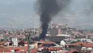 Denizli’de Sanayi Bölgesinde Yangın Panığı: Palet Üretim Tesisine Alevlerden Müdahale