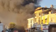Buca’da Boya Deposunda Sabah Yangını: Peş Peşe Gelen Patlamalar Mahalleyi Ayağa Kaldırdı