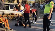 Bayındır'da akşam saatlerinde kaza: Motosikletli iki kişi hastanelik oldu