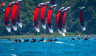 Akyaka’da rüzgarın şampiyonları sahne aldı: Olimpiyat yolunda dev buluşma