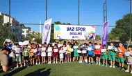 Didim'de yazın enerjisi sporla taçlandı: Minik sporcular sertifikalarına kavuştu