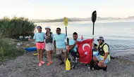 Zafer ve Barışın Sembolü Köyceğiz Gölü’nde Kürek Çektiler