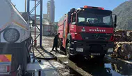 Söke'de sanayi bölgesinde alarm: Kağıt fabrikasındaki alevlere anında müdahale