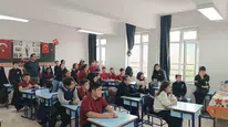 Okullarda veremle mücadele eğitimi: Beyağaç’ta sağlık seferberliği