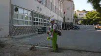 Kuşadası'nda Okul Bahçeleri İçin Kapsamlı Bakım Seferberliği