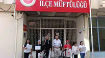 Emirdağ'da Öğrencilere Kur'an Kursu Yarışmasında Taşınan Ödüller: Birinciye Bisiklet Sürprizi