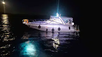Marmaris’te deniz kazası: Kayalıklarda mahsur kalan iki kişiye Sahil Güvenlik eli uzandı