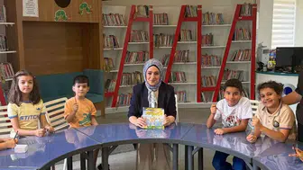 Aydın'da kütüphane sıraları meraklı sorularla şenlendi