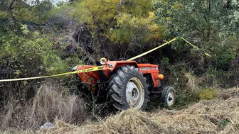 Tarlada acı son: Traktörün altında kalan sürücü hayatını kaybetti