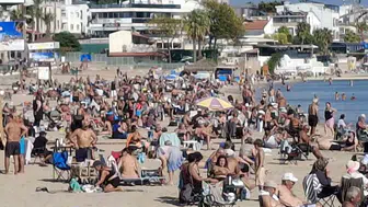 Didim’de mevsimler şaştı: Ekim sonunda plajlar dolup taştı