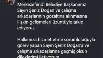 Şeniz Doğan’ın gözaltına alınmasına Tavas’tan tepki: Sandık iradesine saygı çağrısı