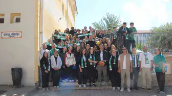 Muğlaspor’dan eğitime tam destek: Yıldız futbolcular öğrencilerle buluştu