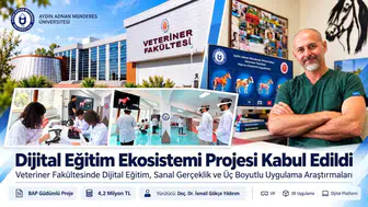 Veterinerlik egitiminde sanal devrim: ADÜ'den 4,2 milyon liralik teknoloji hamlesi