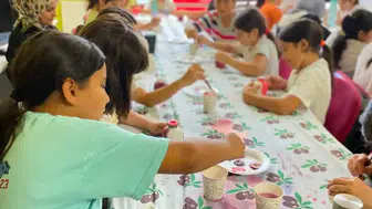 Minik eller çamurla buluştu: Muğla’da sanat dolu bir yaz tatili