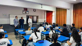 Bozdoğan’da tatil molası yok: Kaymakam Sözen kursları mercek altına aldı