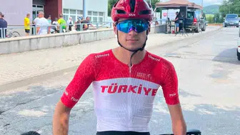 Denizlili pedalın Avrupa sınavı: Kramplara rağmen pes etmedi