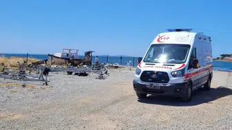 Didim'de plajda korkutan anlar: Denizden cansız bedeni çıkarıldı