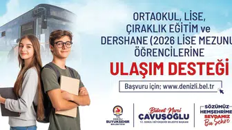 Denizli'de gençlerin yol arkadaşı belediye oldu: Ulaşım engeli kalkıyor