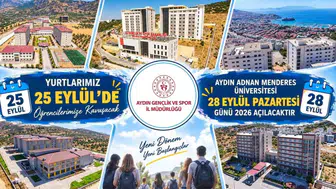 Aydın'da üniversiteli heyecanı: Yurtlar kapılarını açıyor