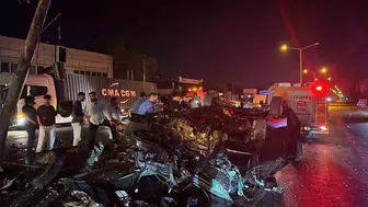 Nazilli’de gece yarısı dehşeti: Motosikletten kaçarken direğe çarptı