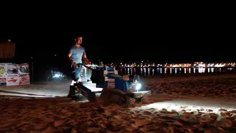 Didim’de güne hijyen molası: Ekipler şehir uyanmadan sahaya iniyor