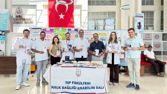 Muğla’da sağlık seferberliği: Hastane girişinde dev bilgilendirme durağı