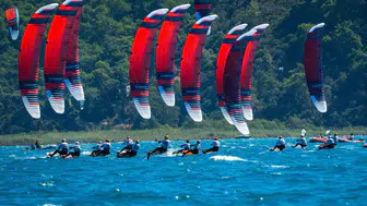 Akyaka’da rüzgarın şampiyonları sahne aldı: Olimpiyat yolunda dev buluşma