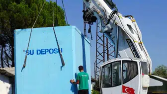 Menteşe’nin uzak köylerinde su sorunu tarih oluyor: Dev depolar yola çıktı
