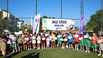 Didim'de yazın enerjisi sporla taçlandı: Minik sporcular sertifikalarına kavuştu