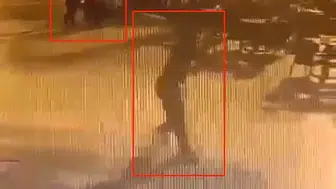 Çiğli'de belediye kafesine silahlı baskın: Güvenlik kameraları o anları kaydetti