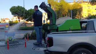 Didim’de temizlik seferberliği: Atık noktaları bakterilere karşı korumaya alındı
